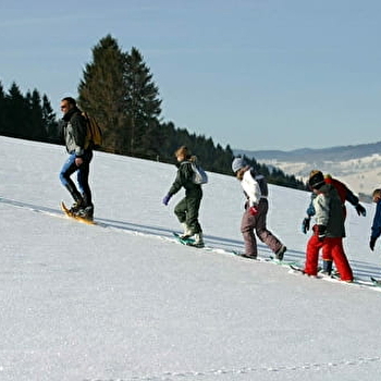 Site raquettes - Pontarlier - le Larmont - PONTARLIER